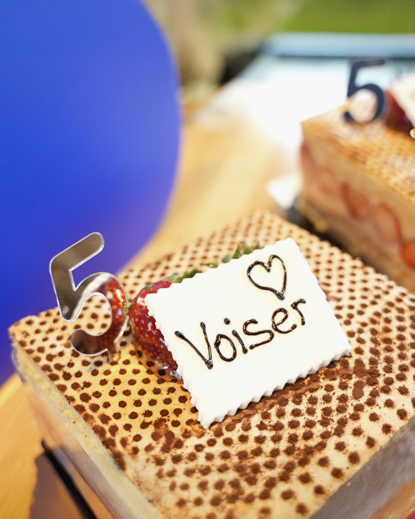 Voiser 5. yıl pastası